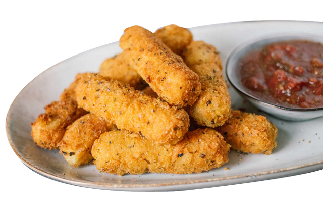 6 Piece Mozzarella Stick.