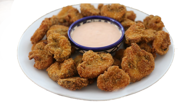 Fried Mushrooms.