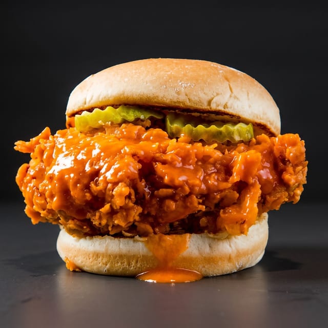 Buffalo Crispy Chicken Sandwich.