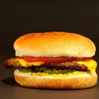 Jr Cheese Burger Kids Meal